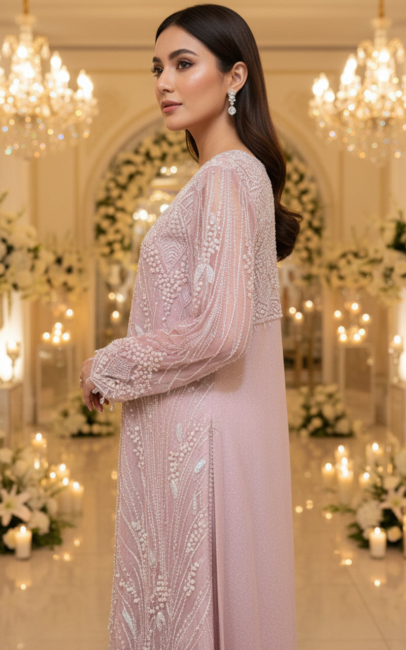 Threads and Motifs | Formal Dresses 25 | Embroidered Jacket - Official Threads and Motifs stockist in UK - Sakeena London