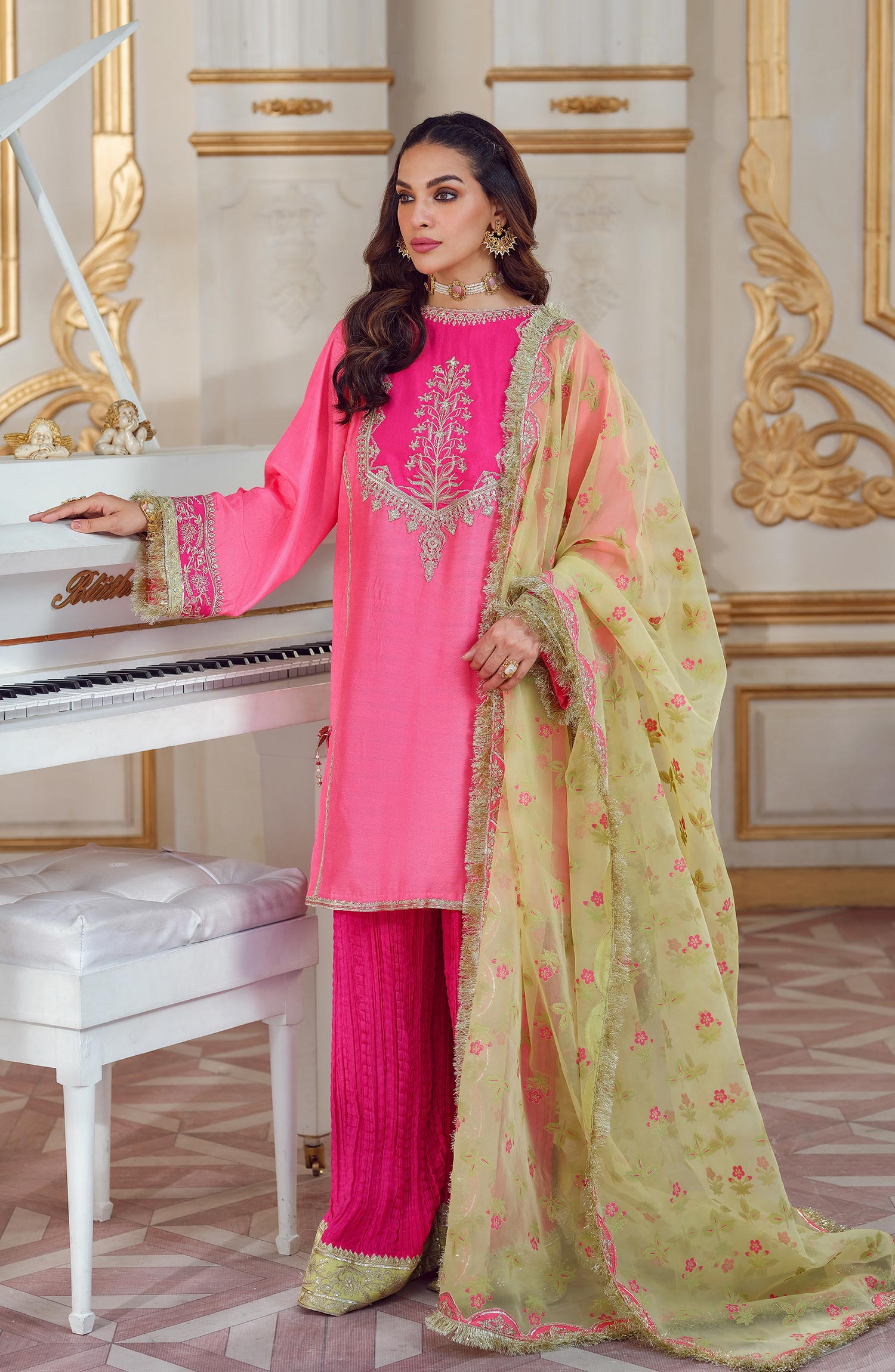 Mina Kashif | Luxury Pret | MK23-11 - Official Mina Kashif stockist in UK - Sakeena London