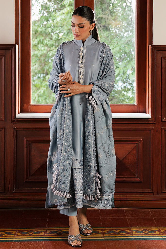 Cross Stitch | Satin De Luxe | SERENITY BLUE - Official Cross Stitch stockist in UK - Sakeena London