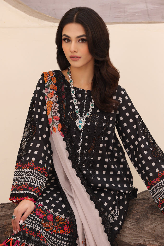 Charizma | Naranji Embroidered Lawn 24 | CN4-009 - Official Charizma stockist in UK - Sakeena London