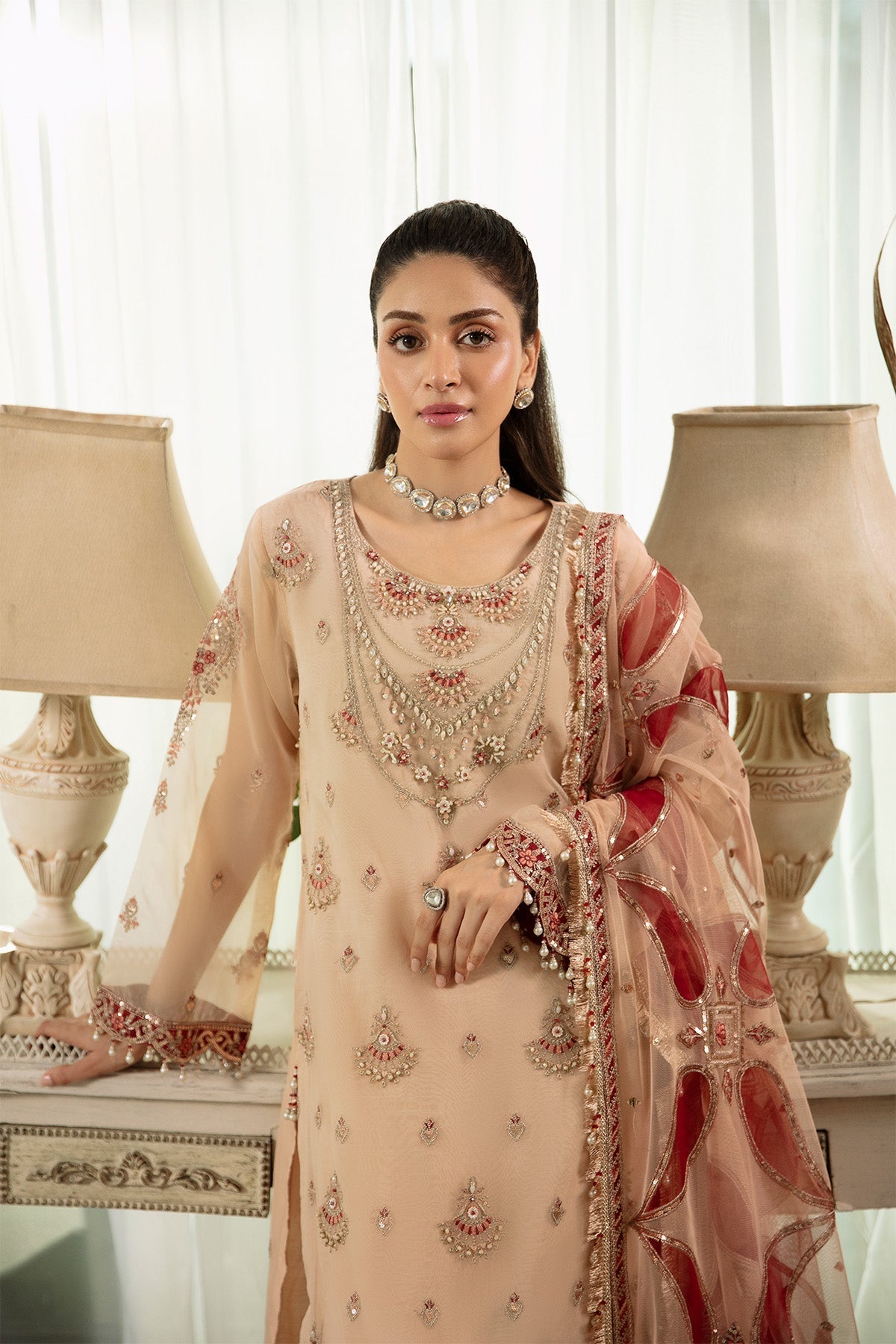 Raeesa Premium | Dehleez Formals | Dl 1037 - Official Raeesa Premium stockist in UK - Sakeena London