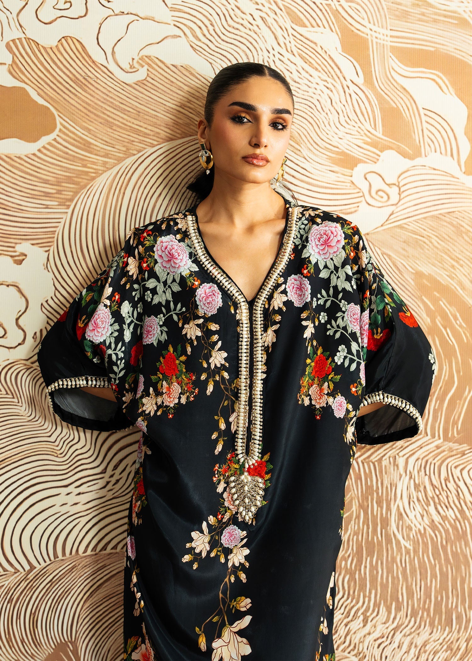 Mahgul | Whispers of Silk | Onyx Garden - Official Mahgul stockist in UK - Sakeena London