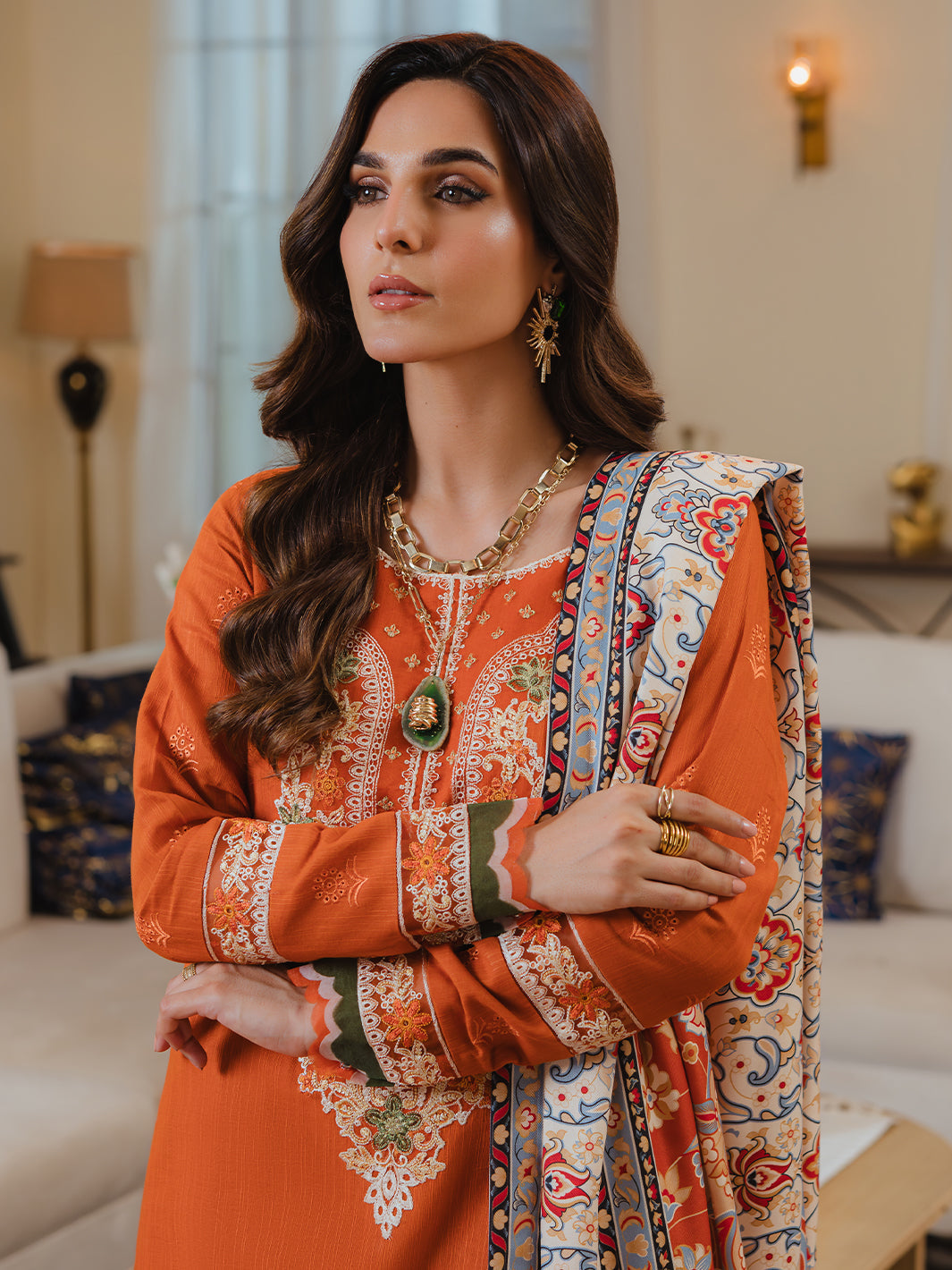 Mahnur | Stella Khaddar | SK-02A - Official Mahnur stockist in UK - Sakeena London