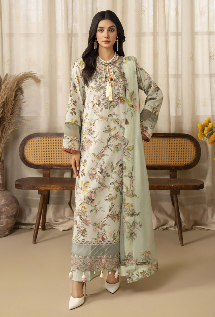 Humdum | Senora Lawn 25 | Senora - D09 - Official Humdum stockist in UK - Sakeena London