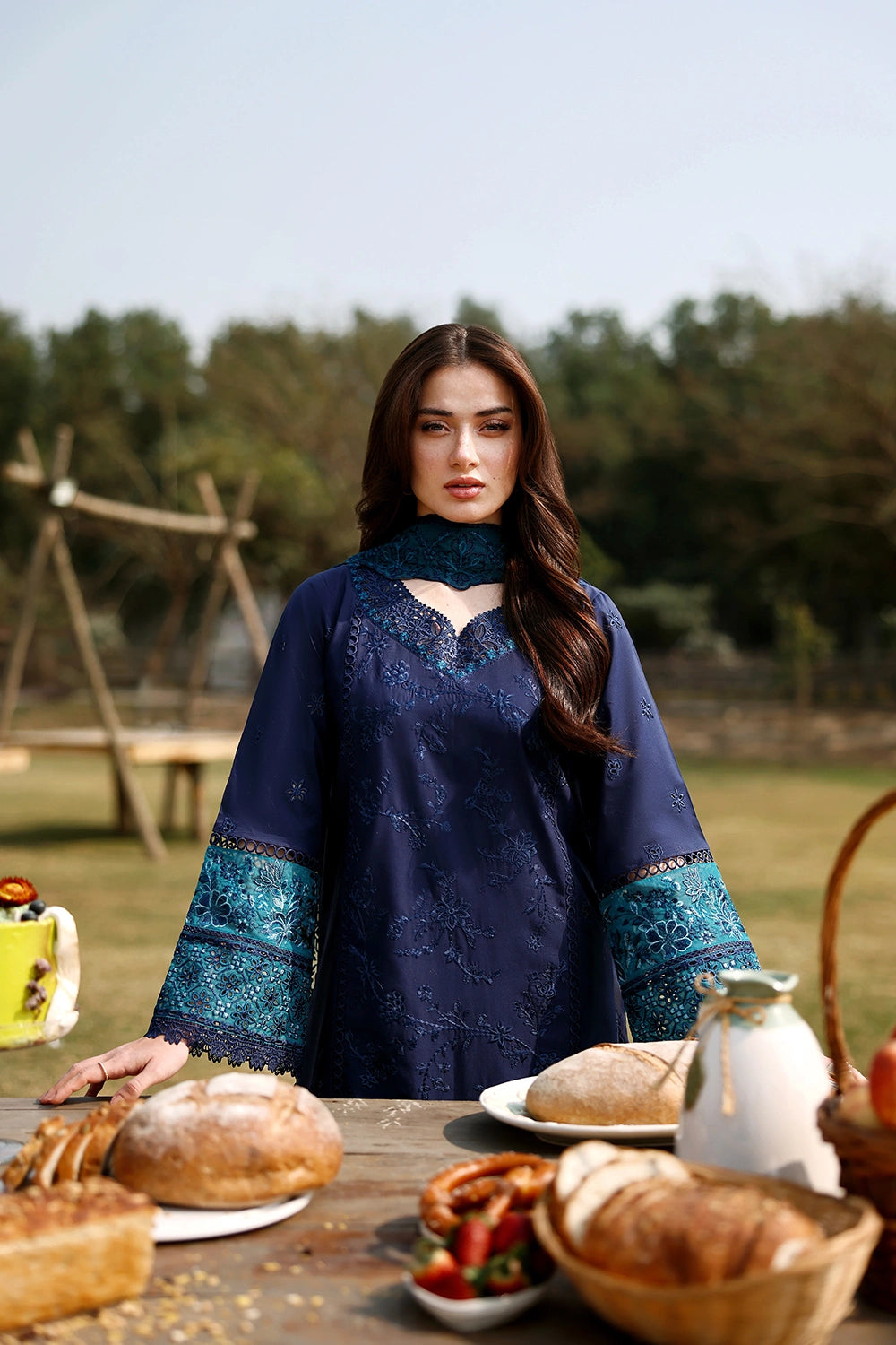 Azure | Luxury Lawn 26 | Blueberry