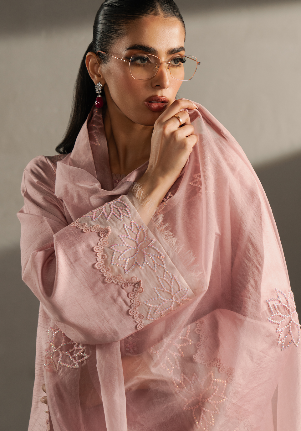 Zarqash | Silk Edit | ZQS 004 BELLA - Official Zarqash stockist in UK - Sakeena London