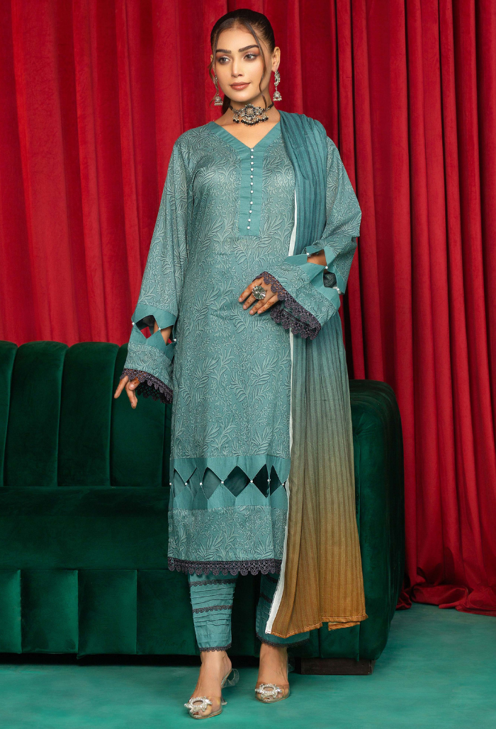Humdum | AANGAN SS 24 | Aangan - D01 - Official Humdum stockist in UK - Sakeena London