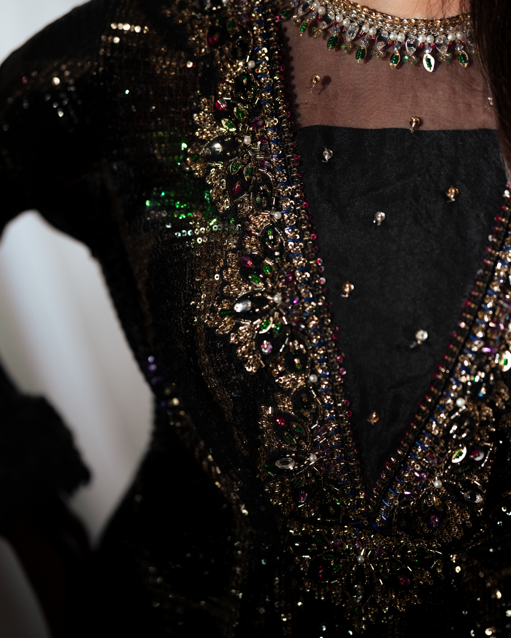Vasal | Zyra Luxe Pret 26 | Midnight dazzle - Official Vasal stockist in UK - Sakeena London