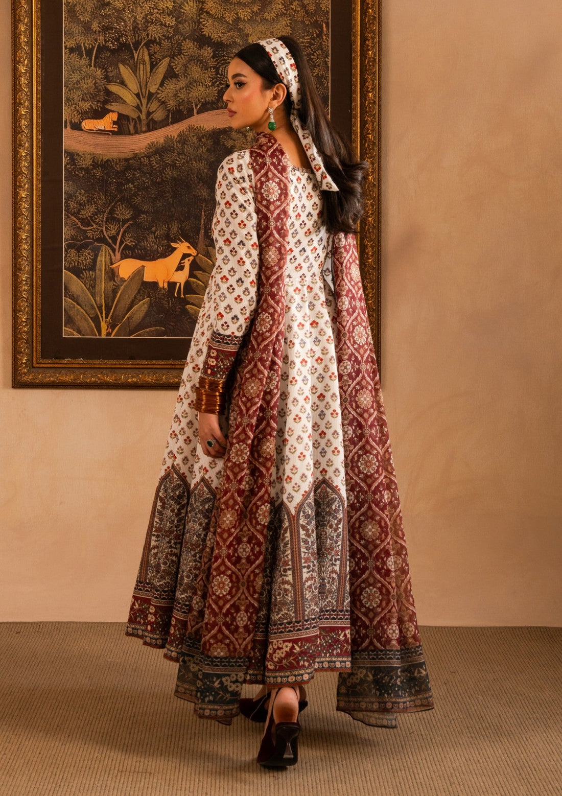 Pret - Maria Osama Khan - Retro 25 - Lawn Edition - Nair