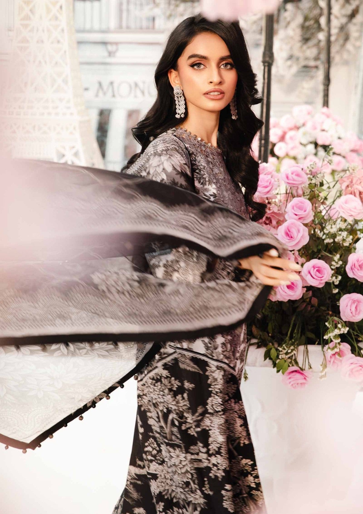 Lawn - Maria B - M Prints - Eid Edit 25 - MPEE#8B