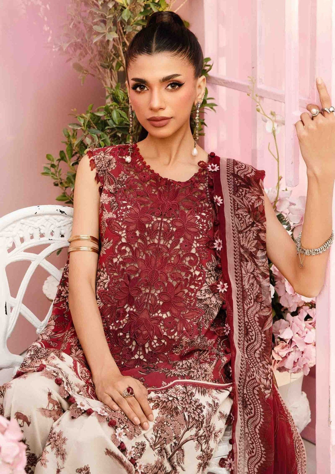 Lawn - Maria B - M Prints - Eid Edit 25 - MPEE#8A