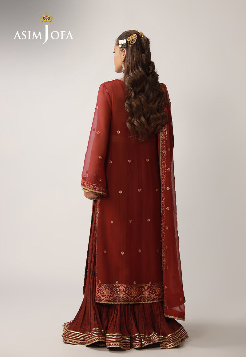 Asim Jofa | Layaan Festive Collection | AJULO-11 - Official Asim Jofa stockist in UK - Sakeena London