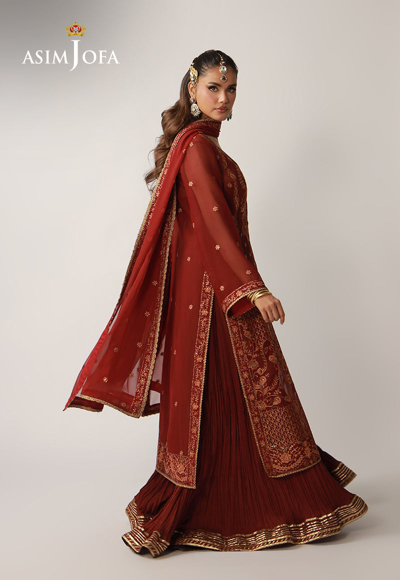 Asim Jofa | Layaan Festive Collection | AJULO-11 - Official Asim Jofa stockist in UK - Sakeena London
