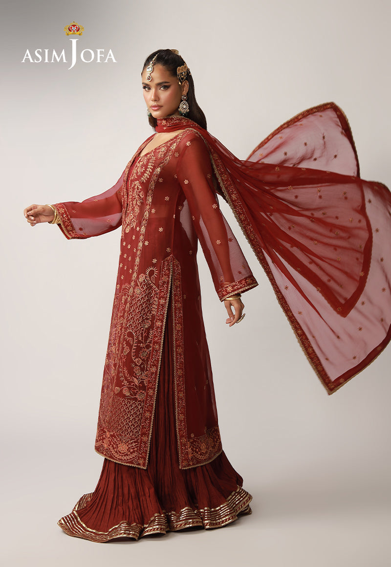 Asim Jofa | Layaan Festive Collection | AJULO-11 - Official Asim Jofa stockist in UK - Sakeena London