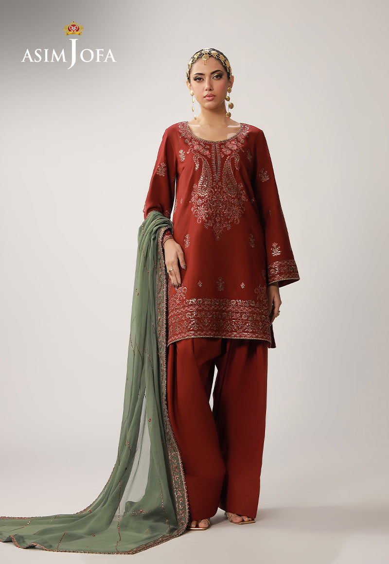Asim Jofa | Layaan Festive Collection | AJULO-05 - Official Asim Jofa stockist in UK - Sakeena London