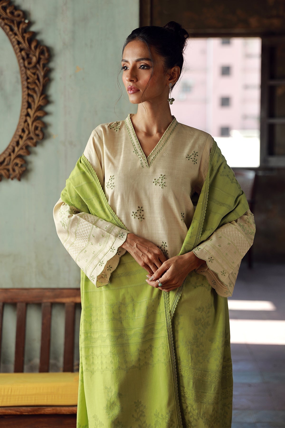Sahar | Winter Collection | Clover Cascade - Official Sahar stockist in UK - Sakeena London