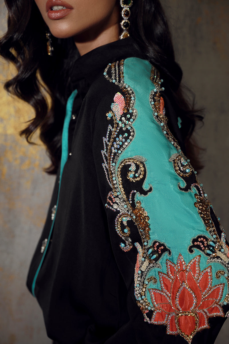 Wardha Saleem | Luxury Pret Fusion Wear | RANA - Official Wardha Saleem stockist in UK - Sakeena London