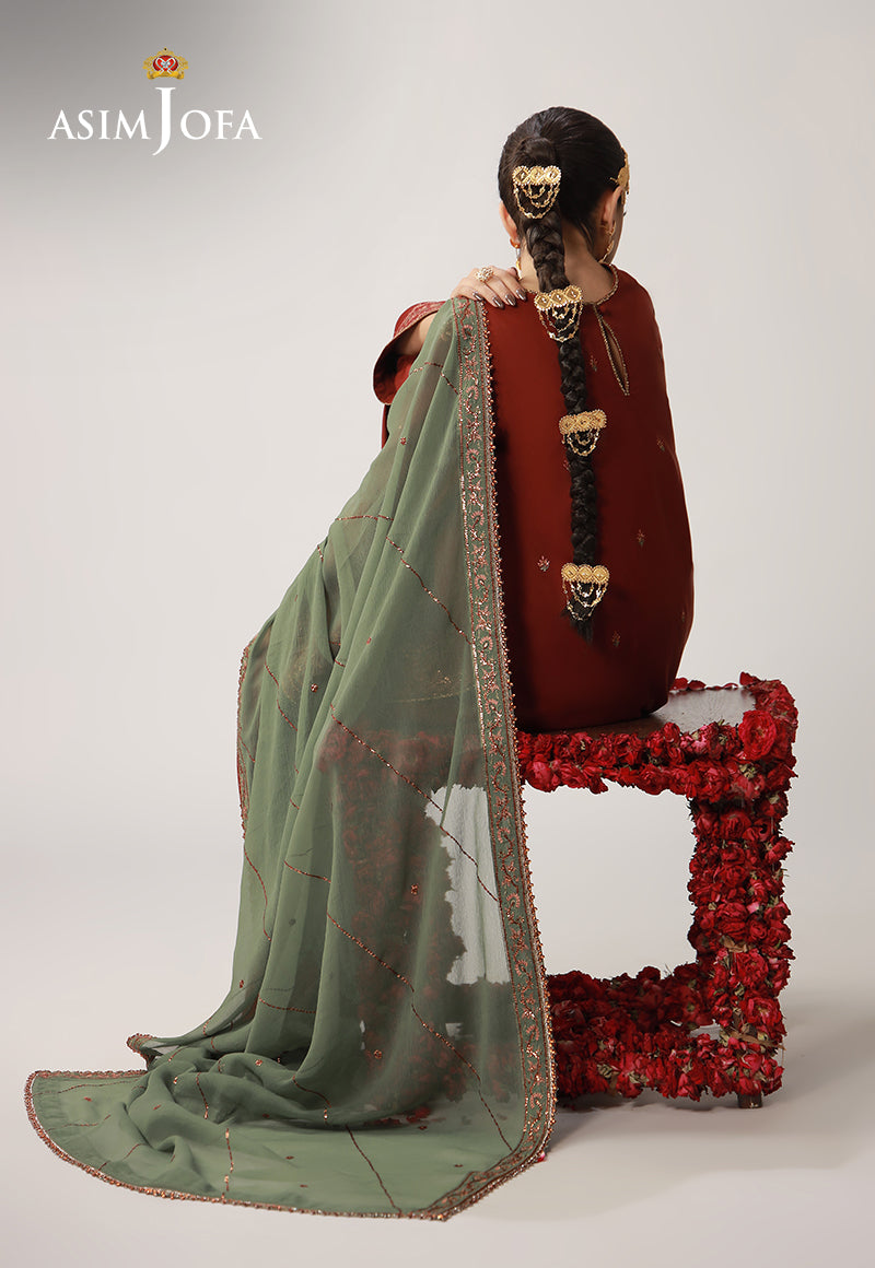 Asim Jofa | Layaan Festive Collection | AJULO-05 - Official Asim Jofa stockist in UK - Sakeena London