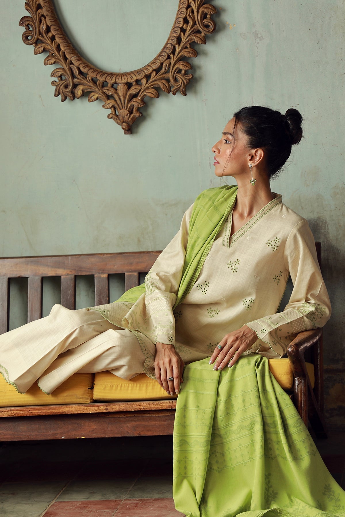 Sahar | Winter Collection | Clover Cascade - Official Sahar stockist in UK - Sakeena London