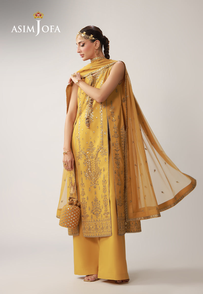Asim Jofa | Layaan Festive Collection | AJULO-09 - Official Asim Jofa stockist in UK - Sakeena London
