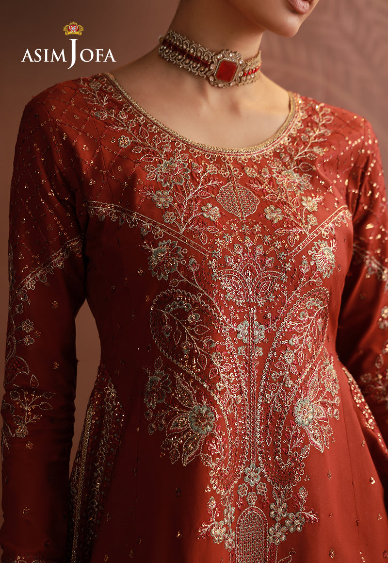 Asim Jofa | Zari Festive Collection | AJULD-02 - Official Asim Jofa stockist in UK - Sakeena London