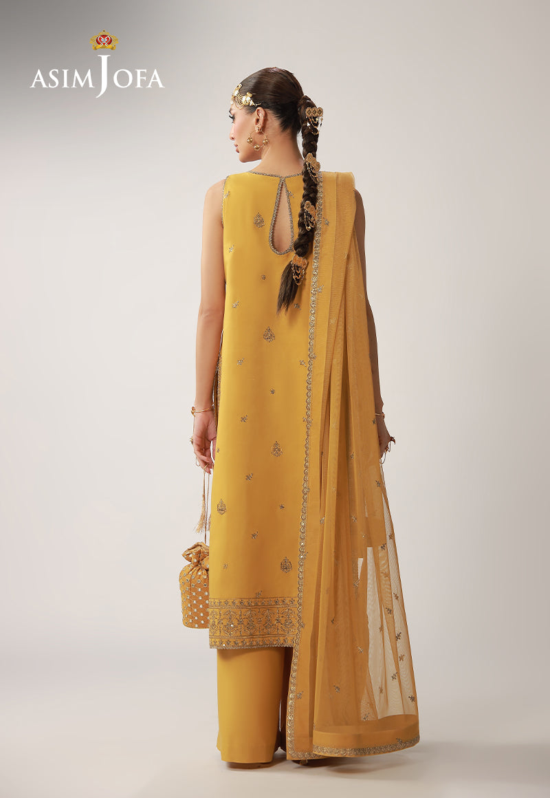 Asim Jofa | Layaan Festive Collection | AJULO-09 - Official Asim Jofa stockist in UK - Sakeena London