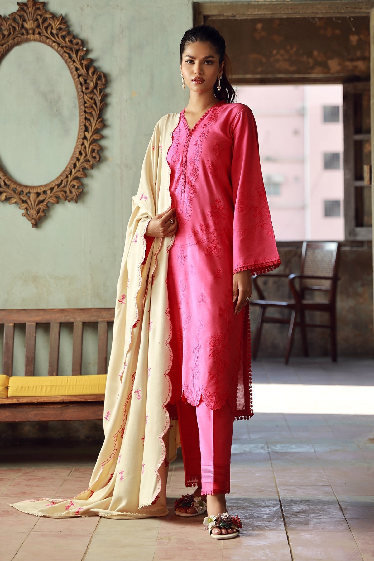 Sahar | Winter Collection | Fusia Frost - Official Sahar stockist in UK - Sakeena London