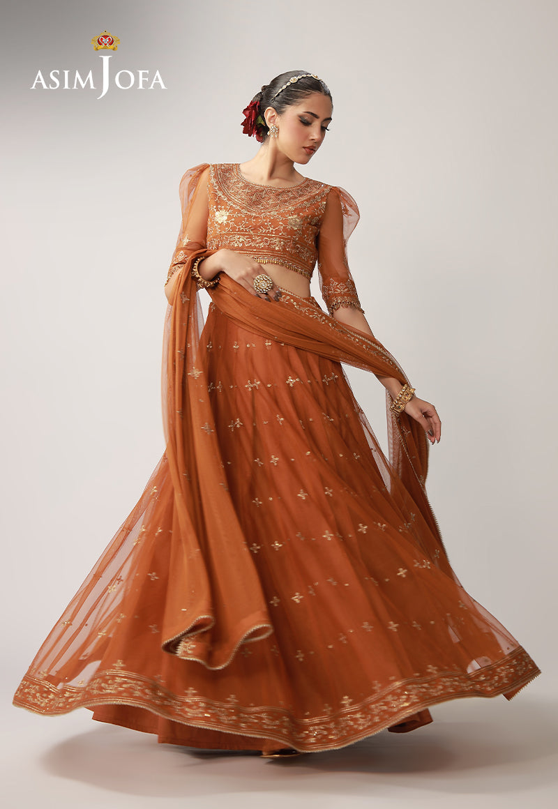 Asim Jofa | Layaan Festive Collection | AJULO-01 - Official Asim Jofa stockist in UK - Sakeena London