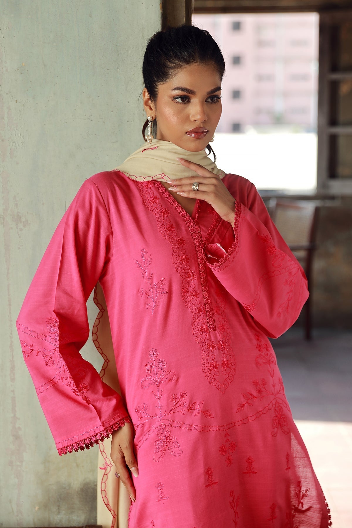 Sahar | Winter Collection | Fusia Frost - Official Sahar stockist in UK - Sakeena London