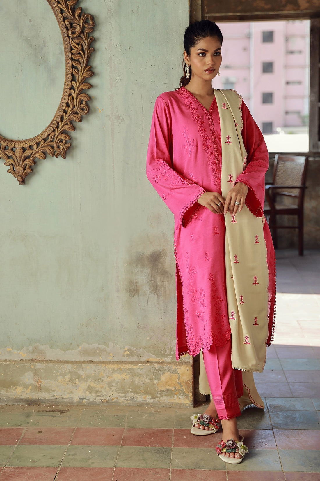 Sahar | Winter Collection | Fusia Frost - Official Sahar stockist in UK - Sakeena London