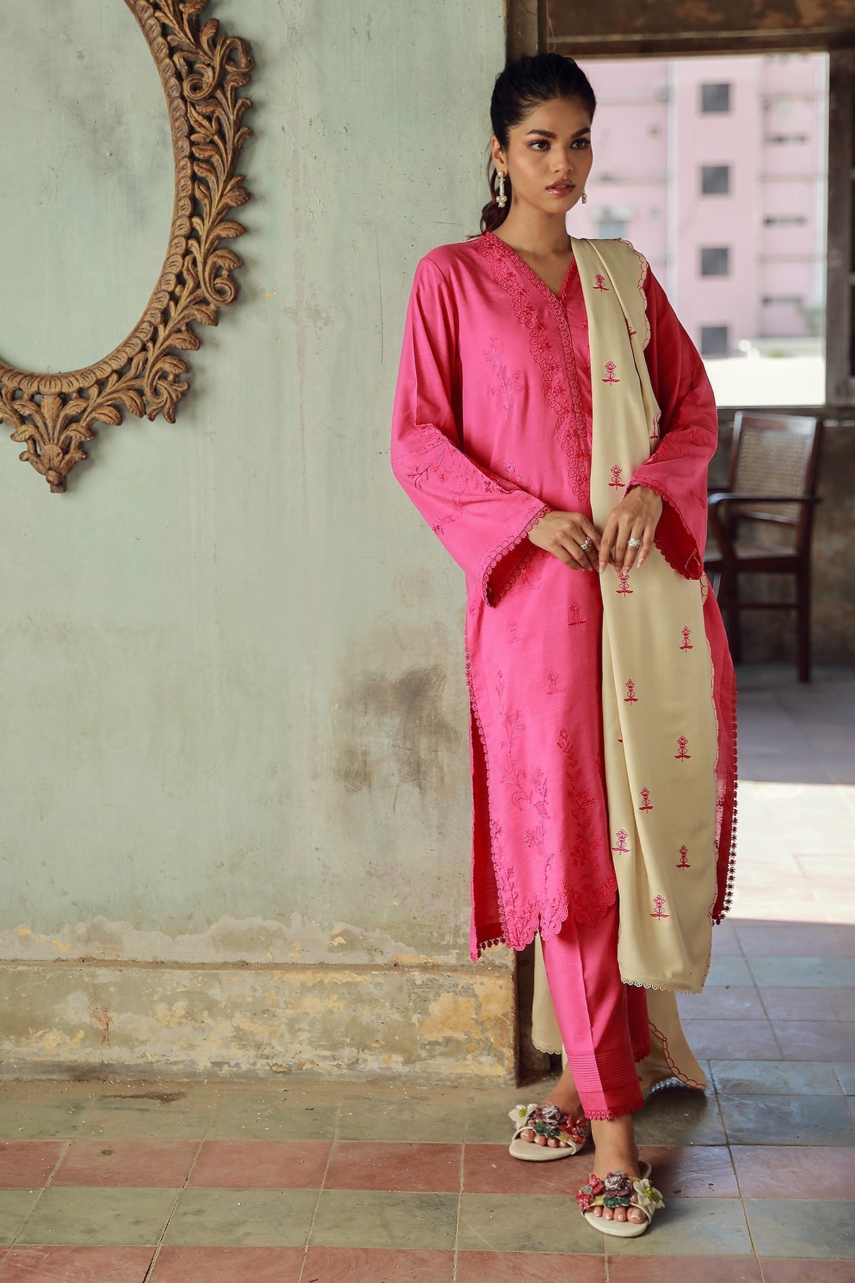 Sahar | Winter Collection | Fusia Frost - Official Sahar stockist in UK - Sakeena London