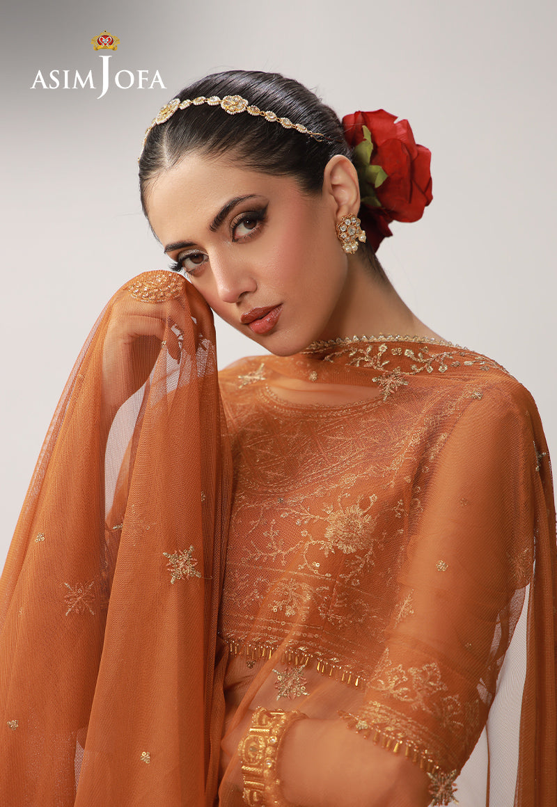 Asim Jofa | Layaan Festive Collection | AJULO-01 - Official Asim Jofa stockist in UK - Sakeena London