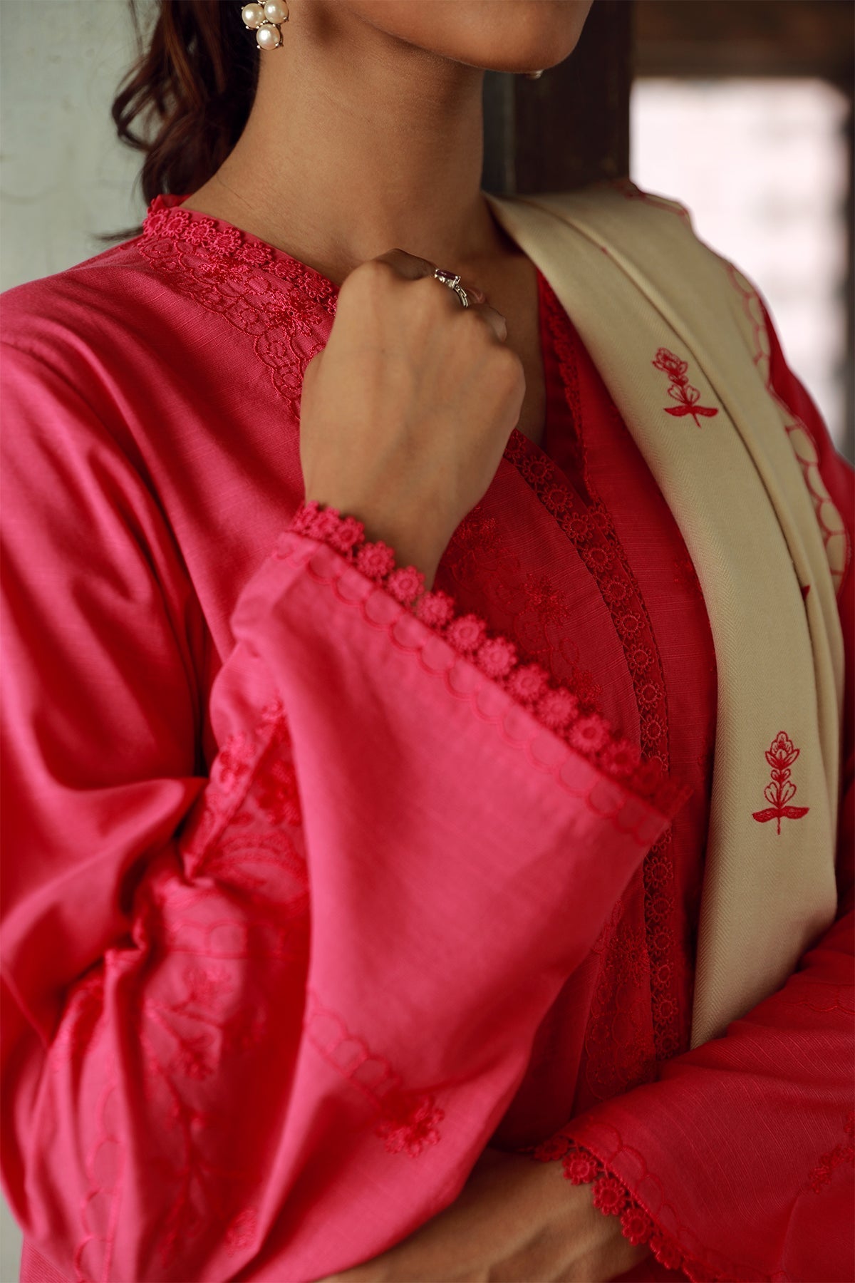 Sahar | Winter Collection | Fusia Frost - Official Sahar stockist in UK - Sakeena London