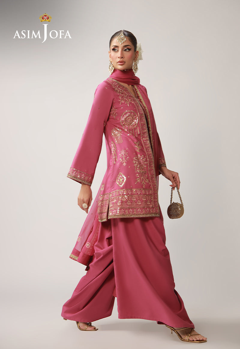 Asim Jofa | Layaan Festive Collection |AJULO-10 - Official Asim Jofa stockist in UK - Sakeena London