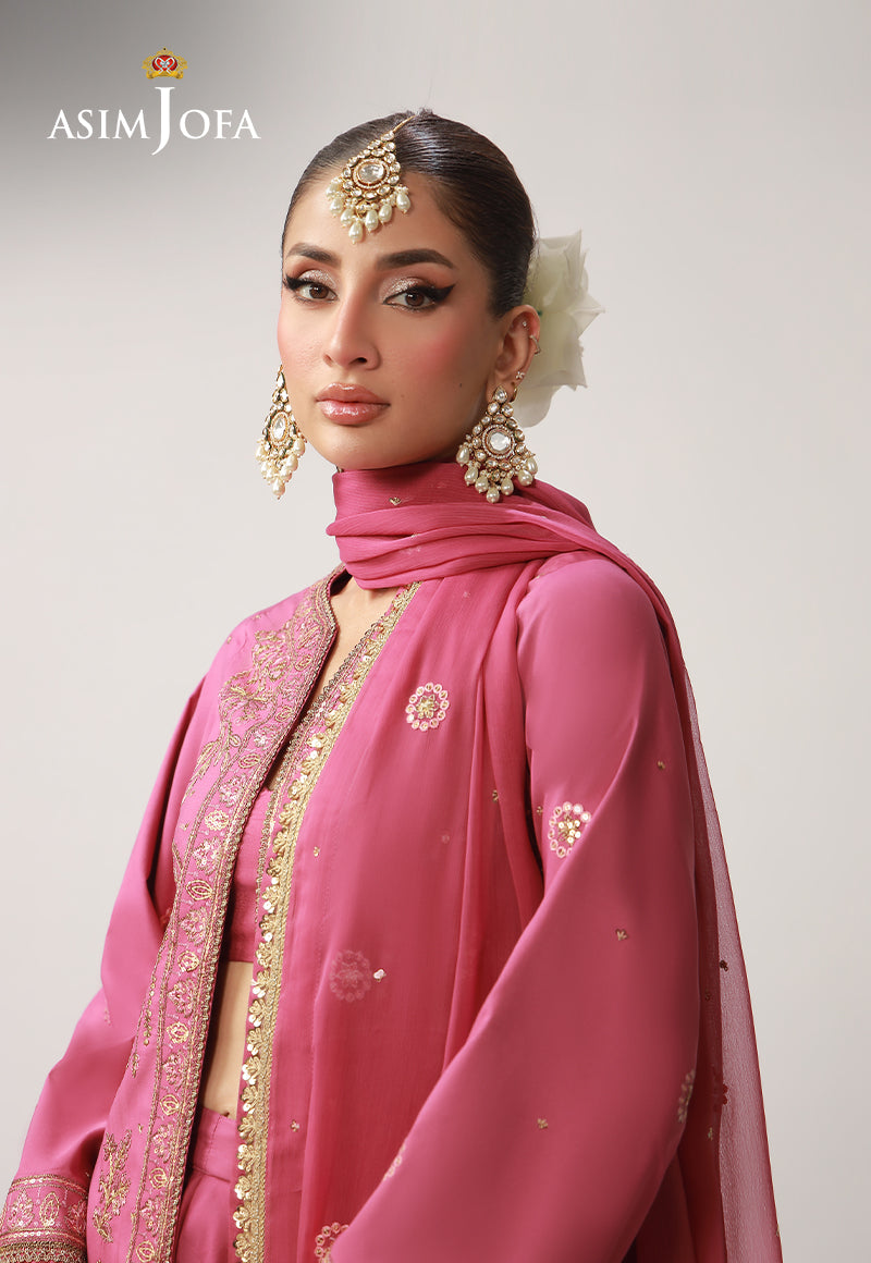 Asim Jofa | Layaan Festive Collection |AJULO-10 - Official Asim Jofa stockist in UK - Sakeena London