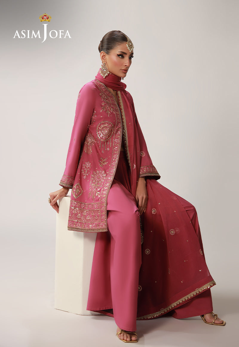 Asim Jofa | Layaan Festive Collection |AJULO-10 - Official Asim Jofa stockist in UK - Sakeena London