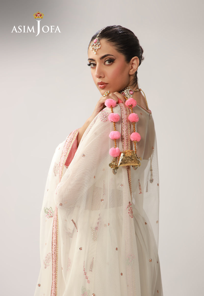Asim Jofa | Layaan Festive Collection | AJULO-08 - Official Asim Jofa stockist in UK - Sakeena London