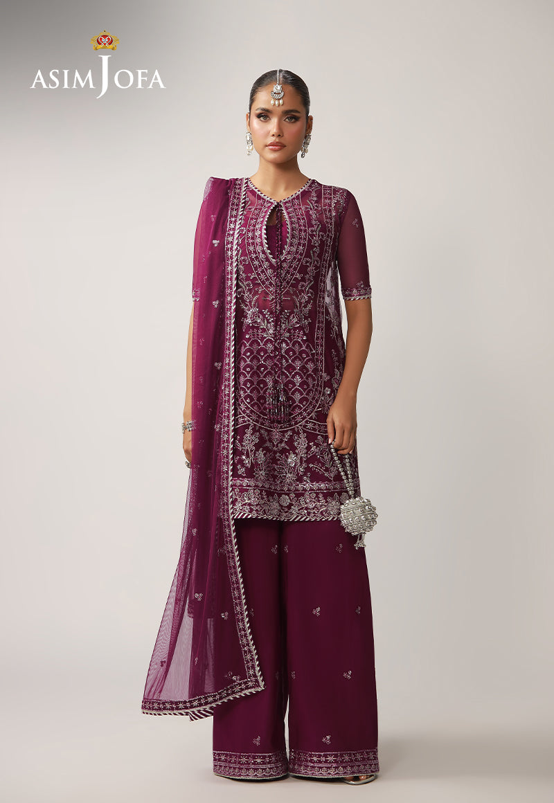 Asim Jofa | Layaan Festive Collection | AJULO-04 - Official Asim Jofa stockist in UK - Sakeena London