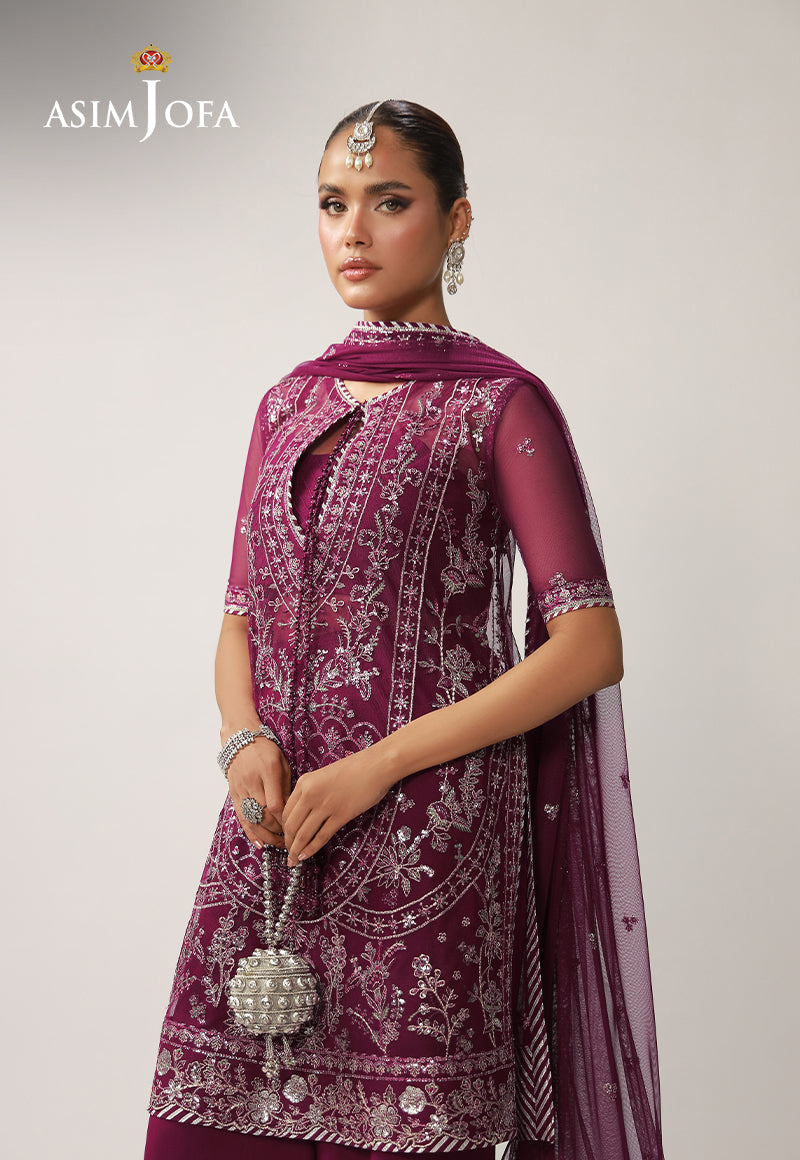 Asim Jofa | Layaan Festive Collection | AJULO-04 - Official Asim Jofa stockist in UK - Sakeena London
