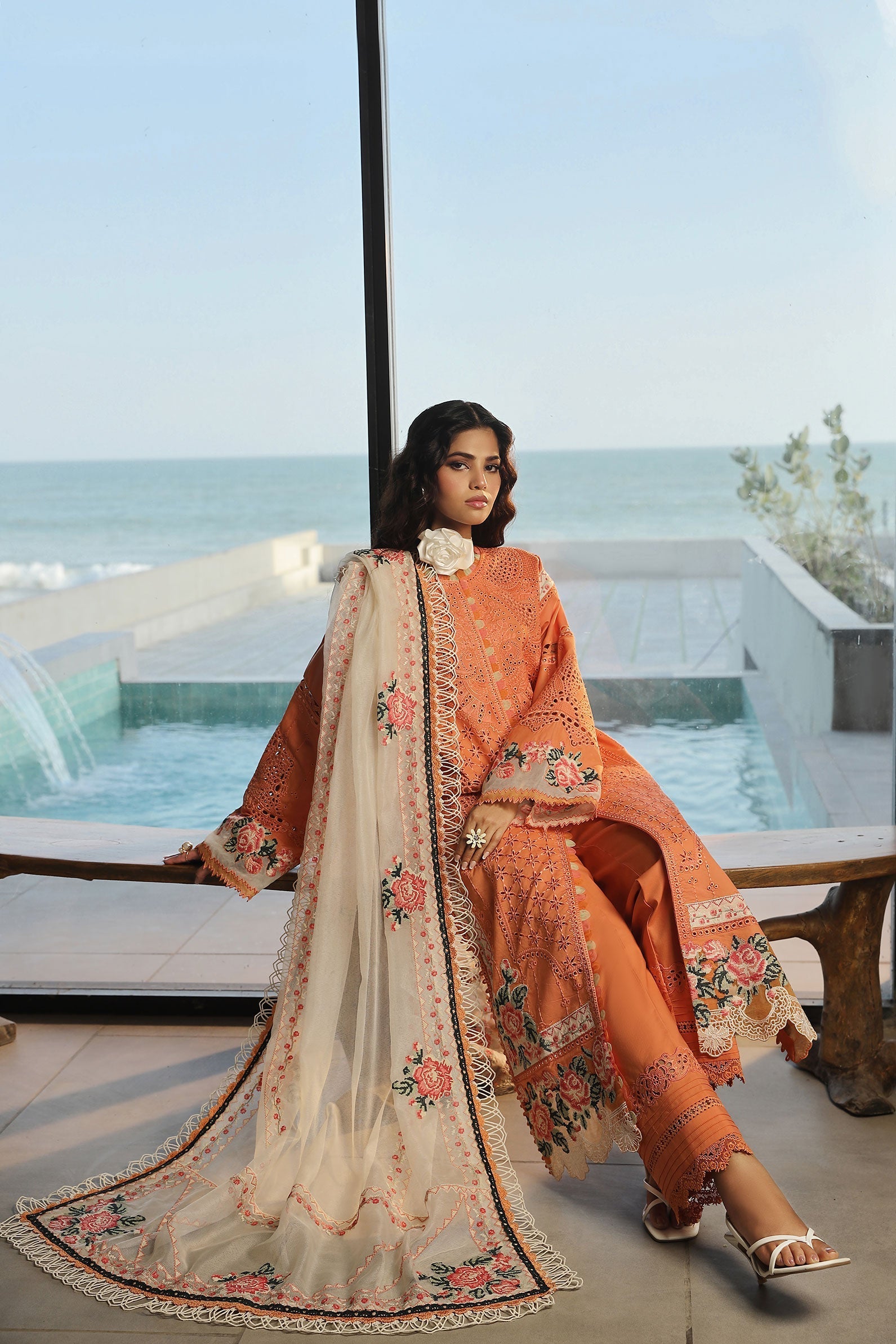 Maryam Hussain | Luxury Lawn 24 | XURI - Official Maryam Hussain stockist in UK - Sakeena London