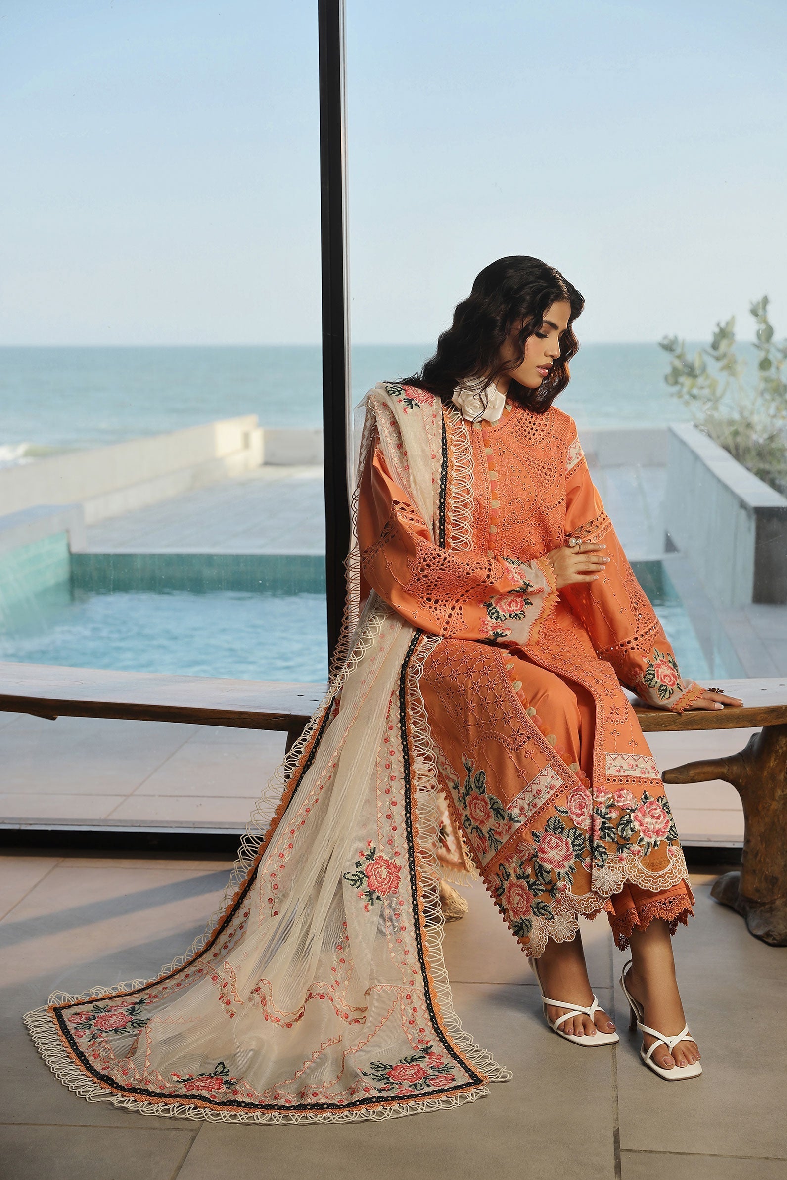 Maryam Hussain | Luxury Lawn 24 | XURI - Official Maryam Hussain stockist in UK - Sakeena London