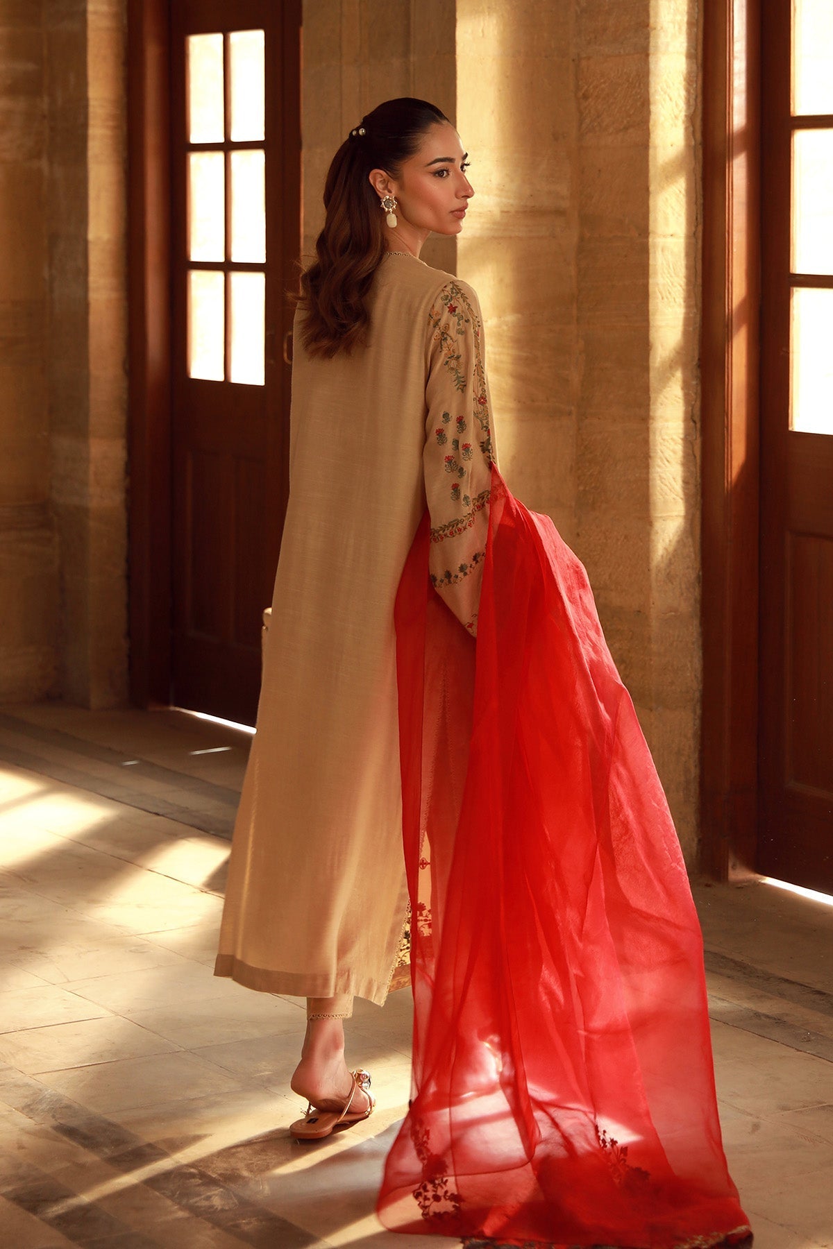 Sahar | Luxe Pret 25 | Crimson Bronze - Official Sahar stockist in UK - Sakeena London
