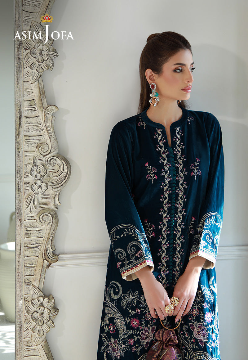 Asim Jofa | Velvet Edit | AJVG-09 - Official Sakeena London stockist in UK - Sakeena London