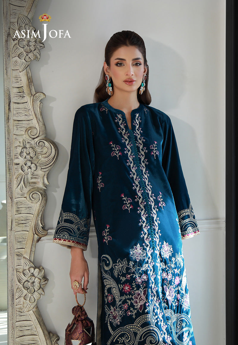 Asim Jofa | Velvet Edit | AJVG-09 - Official Sakeena London stockist in UK - Sakeena London
