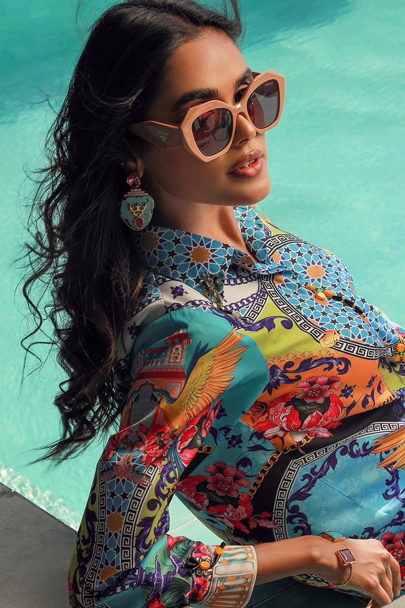 Wardha Saleem | Luxury Pret Fusion Wear | VERA (2PC) - Official Wardha Saleem stockist in UK - Sakeena London