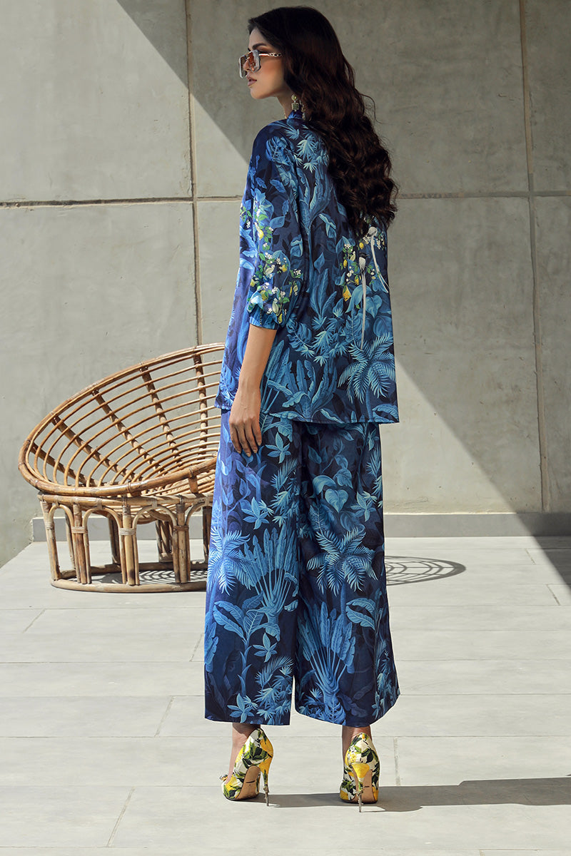 Wardha Saleem | Luxury Pret Fusion Wear | FLORA (2PC) - Official Wardha Saleem stockist in UK - Sakeena London