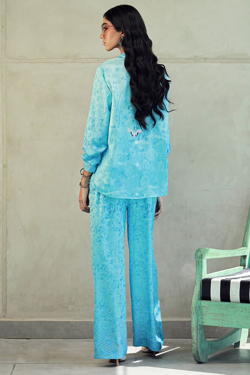 Wardha Saleem | Luxury Pret Fusion Wear | SKYE (2PC) - Official Wardha Saleem stockist in UK - Sakeena London