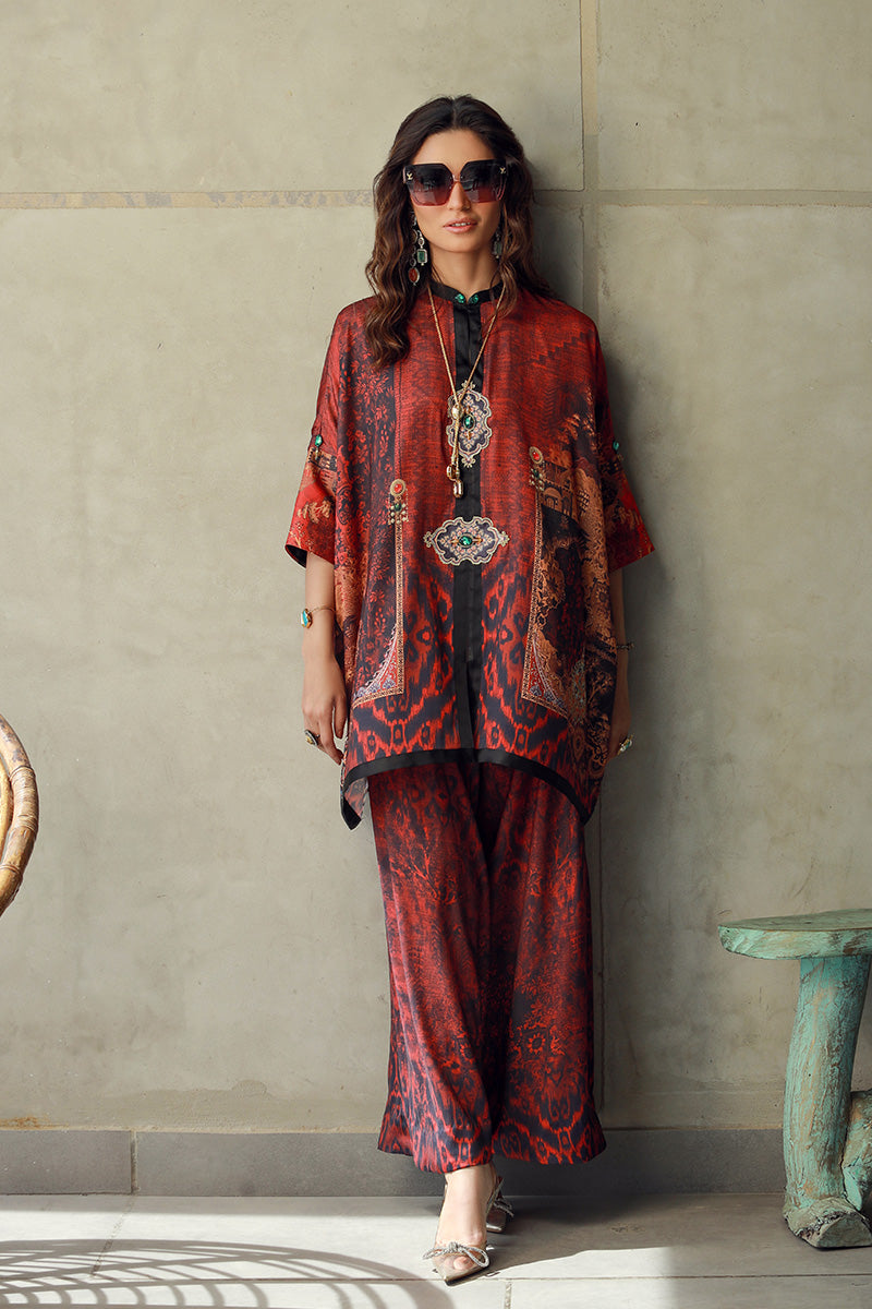 Wardha Saleem | Luxury Pret Fusion Wear | HAZEL (2PC) - Official Wardha Saleem stockist in UK - Sakeena London
