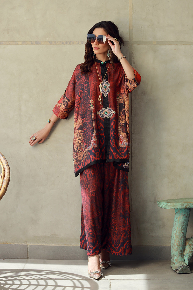 Wardha Saleem | Luxury Pret Fusion Wear | HAZEL (2PC) - Official Wardha Saleem stockist in UK - Sakeena London