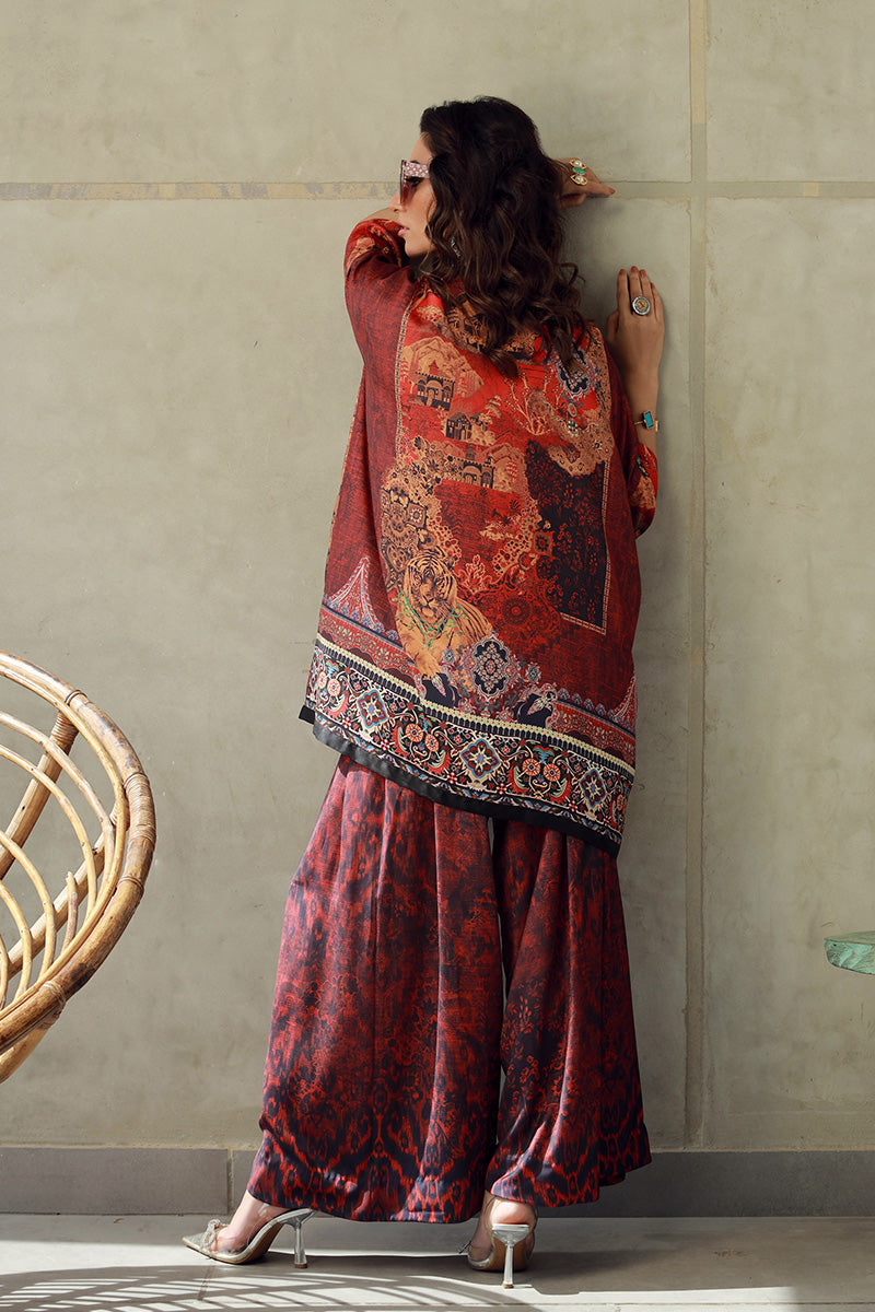 Wardha Saleem | Luxury Pret Fusion Wear | HAZEL (2PC) - Official Wardha Saleem stockist in UK - Sakeena London